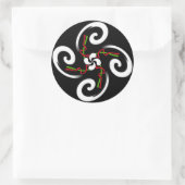 Baskische kruis Sticker (Tas)