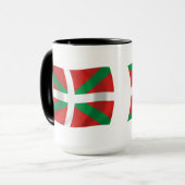 Baskische Mok van de vlag (Voorkant links)