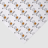 Baskische speelbalspeler tissuepapier (Detail)