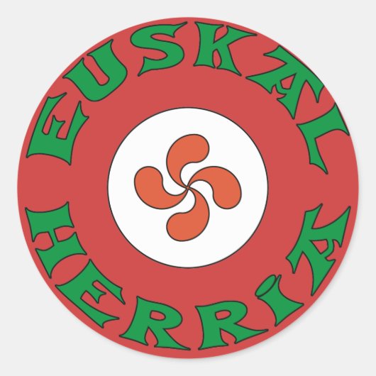 Baskische Sticker (Voorkant)
