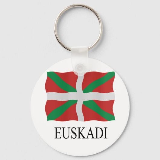 Baskische vlag sleutelhanger (Voorkant)