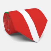 Baskische vlag stropdas (Opgerold)