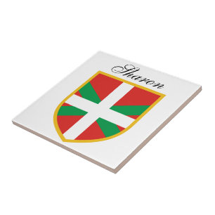 Baskische vlag tegeltje