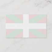 Baskische vlag visitekaartje (Achterkant)