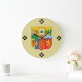 Baskische wandklok grote klok (Huis)