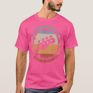 Baskitaar Headstock Voor Bassist En Basgitarist T-shirt