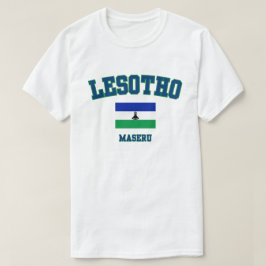 Basotho Pride Lesotho vlag T-shirt