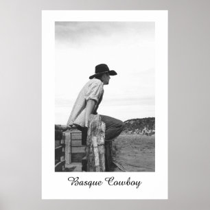Basque Cowboy Poster