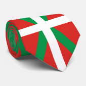 Basque Flag Pais Vasco Stropdas (Opgerold)
