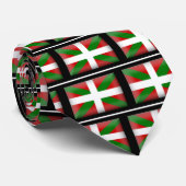 Basque FlagPaís Vasco Stropdas (Opgerold)