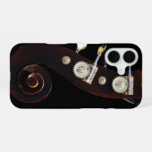 Bass 2 ipha iPhone 16 hoesje (Achterkant horizontaal)