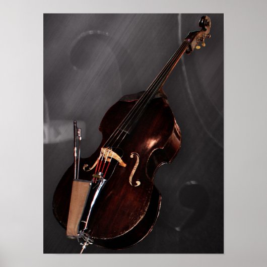 Bass - Afdrukken Poster (Voorkant)