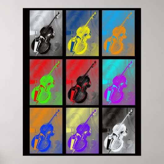 Bass - Afdrukken Poster (Voorkant)