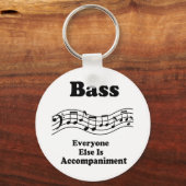 Bass Choir Gift Sleutelhanger (Voorkant)