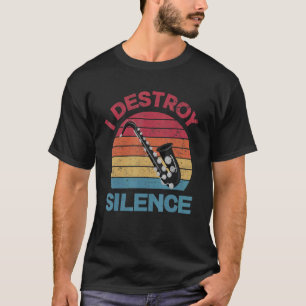 Bass Clarinet Clarinetist Clarinet Player I Destro T-shirt