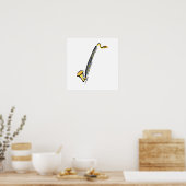Bass Clarinet Poster (Keuken)