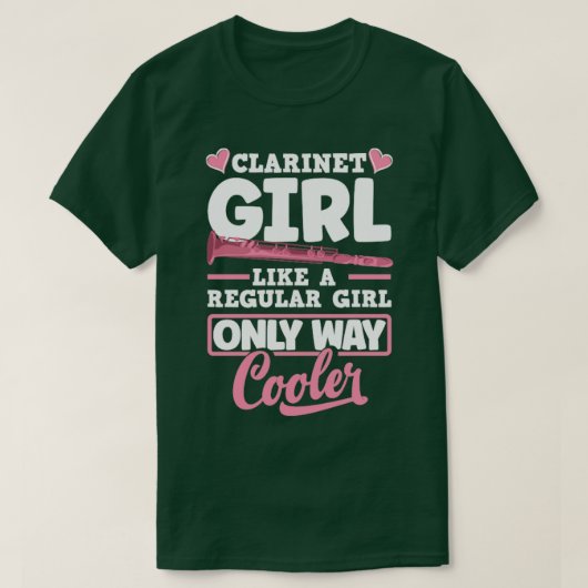 Bass Clarinetist Clarinet Player Clarinet T-shirt (Design voorkant)
