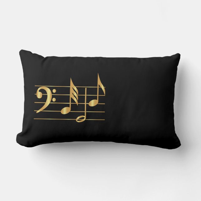 Bass Clef Kussen (Voorkant)