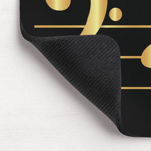 Bass Clef Muismat (Hoek)