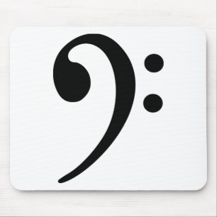 Bass Clef Muismat