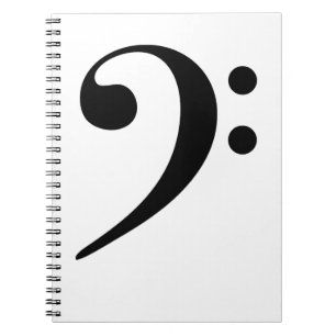 Bass Clef Music Notitieboek