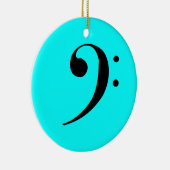 Bass Clef Ornament (Rechts)