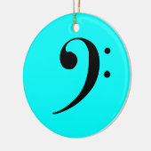 Bass Clef Ornament (Links)