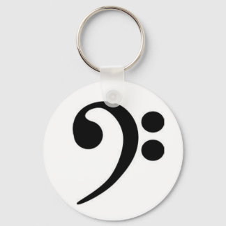 Bass Clef Sleutelhanger