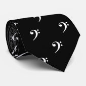 Bass Clef Stropdas 2 (Opgerold)