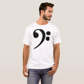 Bass Clef T-shirt (Voorkant volledig)