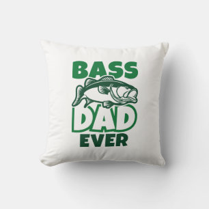 Bass Dad Ever Kussen
