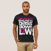 Bass Down Low T-shirt (Voorkant volledig)