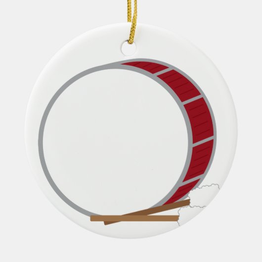 Bass Drum Keramisch Ornament (Voorkant)