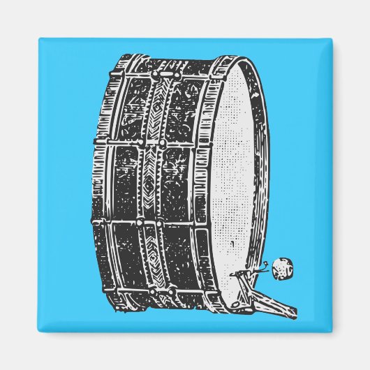 Bass Drum Magneet (Voorkant)