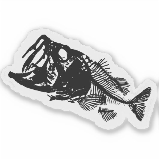 BASS EN BOTTEN STICKER (Voorkant)