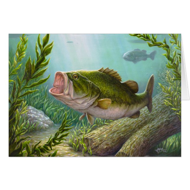 Bass Fish (Voorkant Horizontaal)