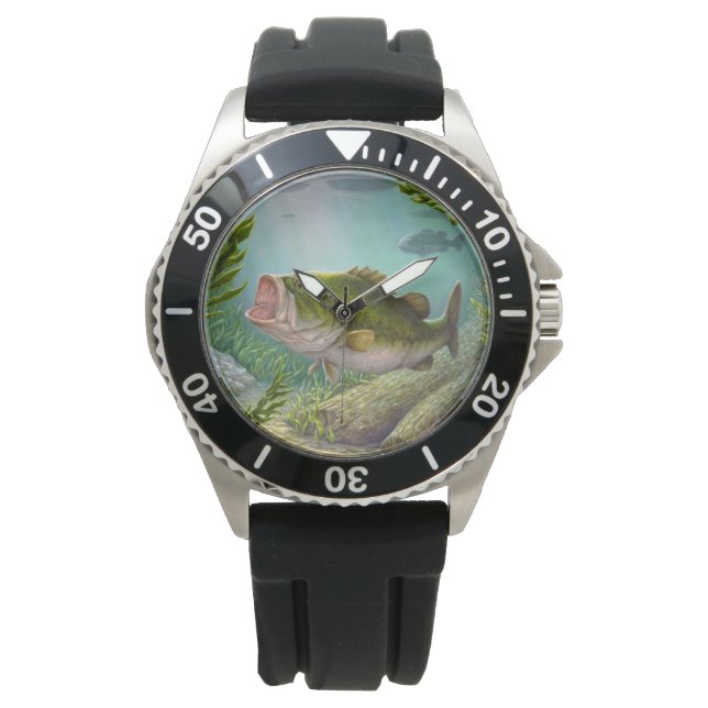 Bass Fish Horloge (Voorkant)