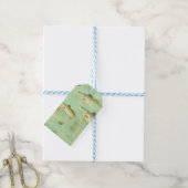 Bass Fish Pattern Cadeaulabel (Met Touw)