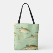 Bass Fish Pattern Draagtas (Achterkant)