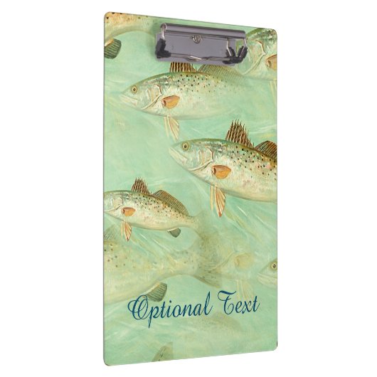 Bass Fish Pattern Klembord (Rechts)