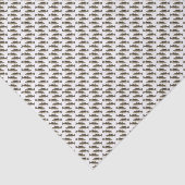 Bass Fish School Tissue Papier (Detail)