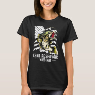 Bass Game Vissen Sport Visser Kerr Reservoir T-shirt
