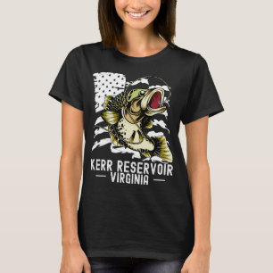 Bass Game Vissen Sport Visser Kerr Reservoir T-shirt