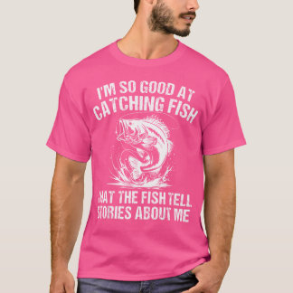 Bass Gevist Angler Funny Fisherman Vissen Vissen T-shirt
