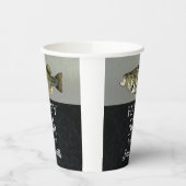 Bass Gevist Birthday Party Mannen 50th Cool Papieren Bekers (Links)