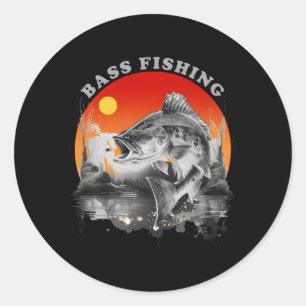 Bass Gevist Ronde Sticker