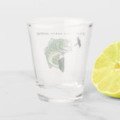 Bass Gevist Shot Glas (Achterkant)