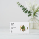 Bass Gevist Visitekaartje (Staand voorkant)