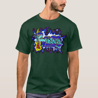 Bass Graffiti Festival Bassist 24 Bassist 24 van L T-shirt