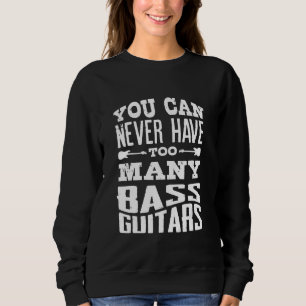 Bass Guitar But Women and Mannen Bass Player 5 Trui